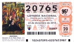 20765, numero suscrito