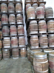 Wooden barrels