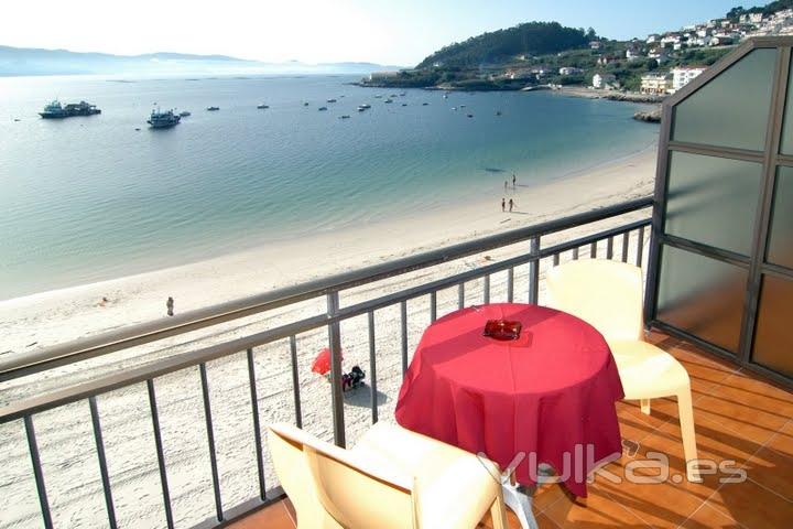 Terraza con vistas al mar