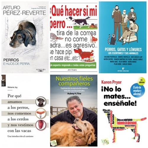 Libros de adiestramiento, novelas con historias increibles, consejos para aprender...