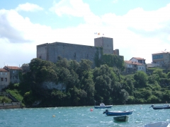 Castillo del rey en san vicente de la barquera