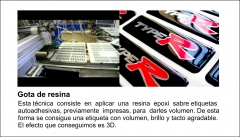 Gota de resina