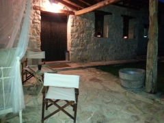 La casona de castilnovo - hotel rural gay - segovia madrid - el jardin por la noche
