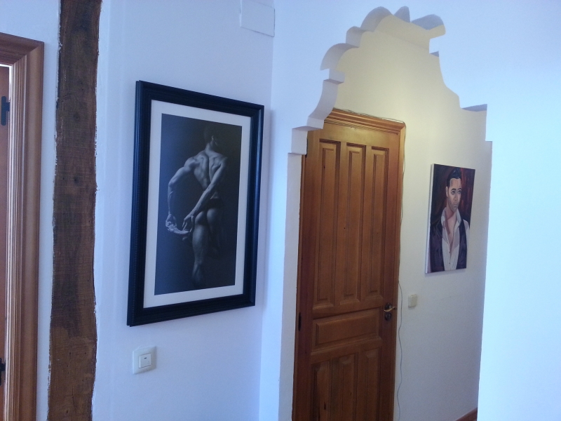 La Casona de Castilnovo - Hotel Rural Gay - Segovia Madrid - Arte hoerotico por artistas gays