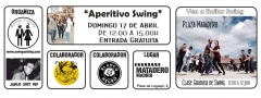 Aperitivo swing matadero de madrid organiza swing activity y blanco y negro studio
