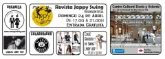 Presentación de la Revista Jappy Swing. Conciertos de The Dominos Swing. Organiza Swing Activity.