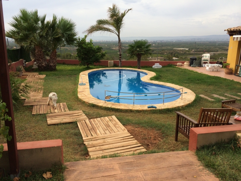 Construccin de piscina en Alginet