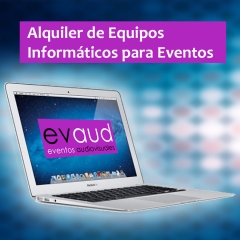 Alquiler de equipos informaticos para eventos en madrid evaud