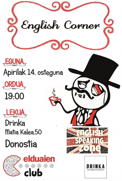 NUEVO ENGLISH CORNER EN DONOSTIA