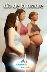 Regalo dia de la madre - threedee-you foto-escultura 3d-u