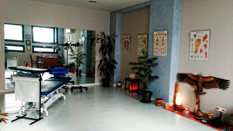 Sala de tratamientos de Fisioterapia Puerto de Tarna Gijon