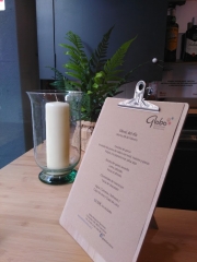 Menu del dia globo barcelona
