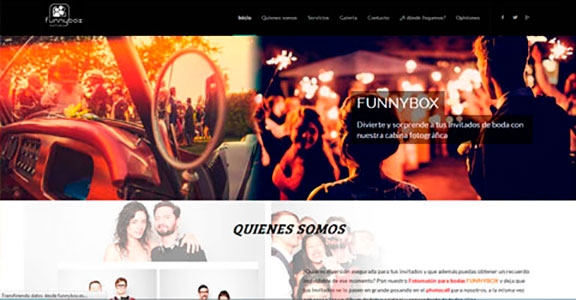 Diseño de páginas web -  Funnybox