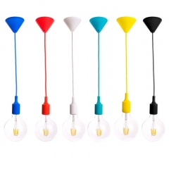 Lampara vintage colores