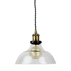 Lampara vintage cristal