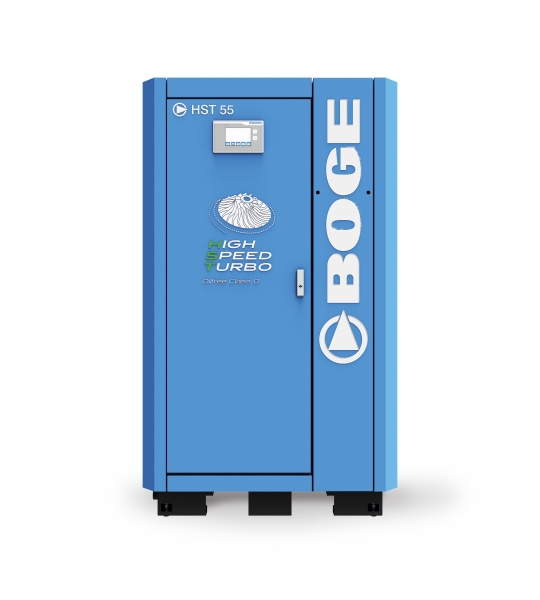 BOGE HST 55: El compresor HST ms pequeo ofrece con 55 kW 7,9 m3 de aire/min.