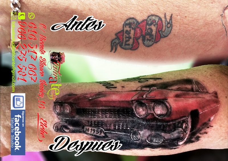 Cover up Cadillac