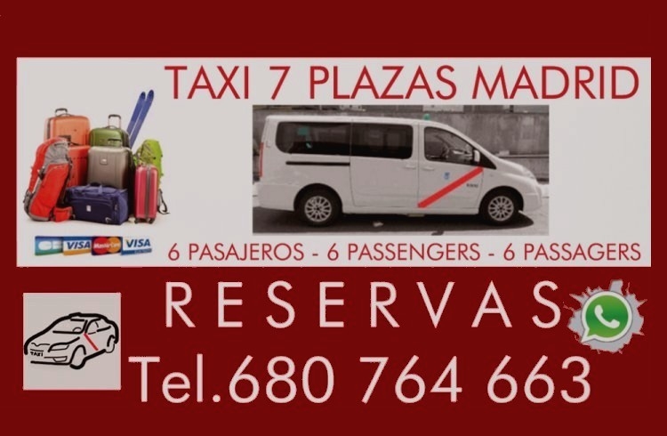 TAXI 7 PLAZAS RESERVA