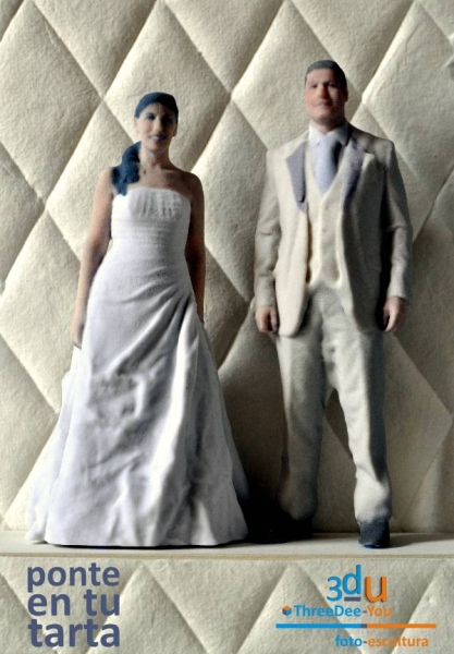 Ponte En Tu Tarta - Figuras 3d para tartas de boda, comunin y cumpleaos - Foto-Escultura 3d-u