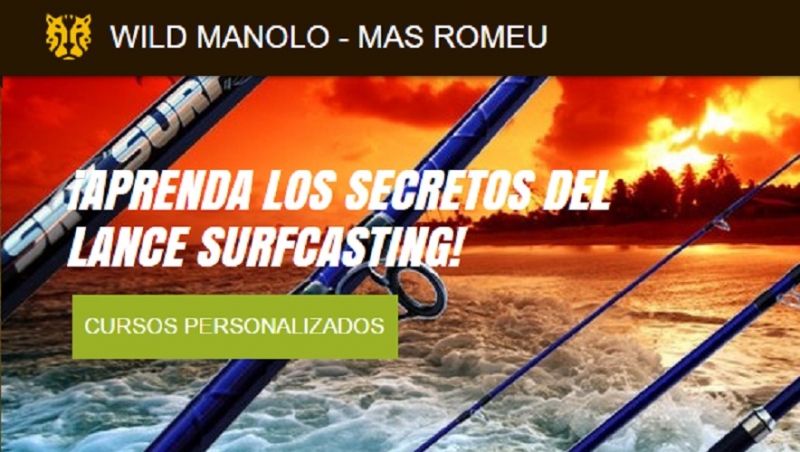 Cursos y clases particulares de lance surfcasting OTG y Ground Cast