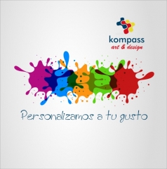 Kompass art & design - logotipo