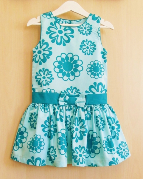 Vestido de nia Cute&Trendy 100% algodn