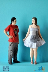 Ponte en tu tarta - figuras de novios para tartas de boda - threedee-you foto-escultura 3d-u