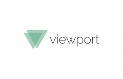 Logo de viewport con nombre