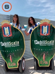 Segways para promocion de partido lorca deportiva ascenso 2b scalaimagencom