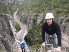 Vias ferratas via ferrata priego