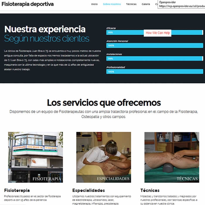 Alojamiento web, Hosting y dominios ISPACTIVO