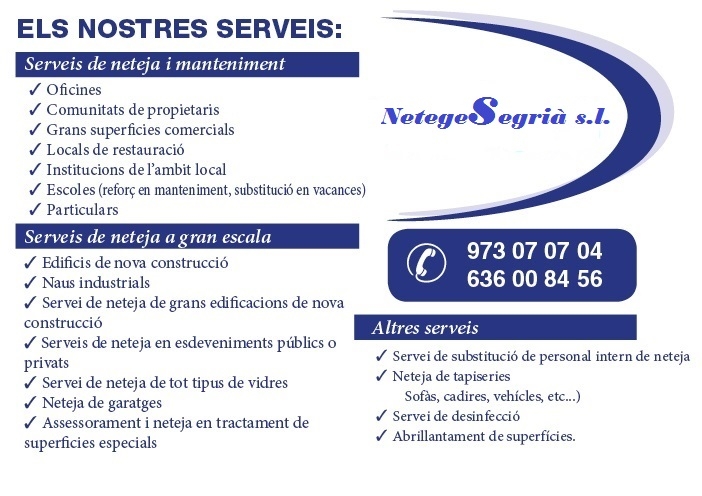 TOTS ELS NOSTRES SERVEIS