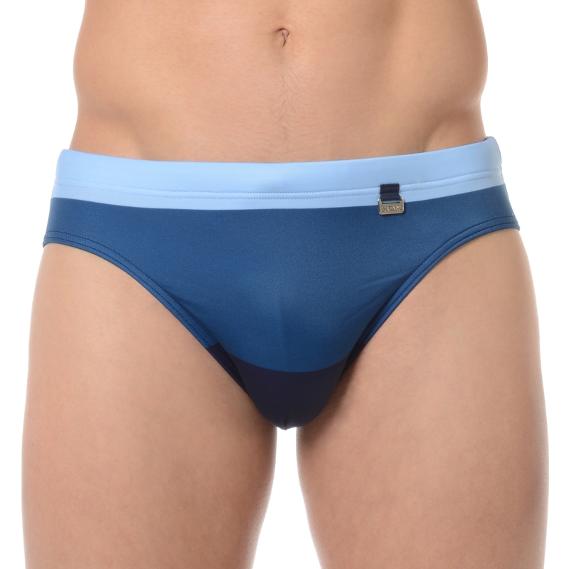 Slip baador HOM beachwear marinero Baador hombre azul lenceriaemi.com