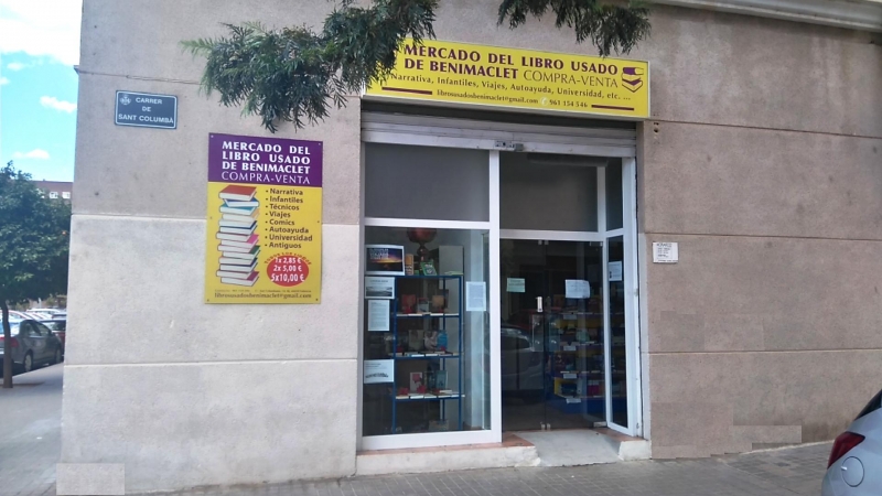 Mercado del Libro usado de Benimaclet