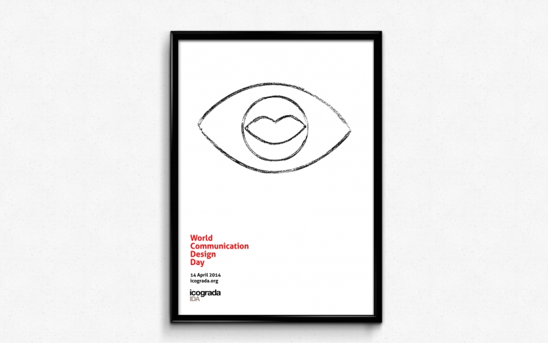 Diseño de cartel para el Día Mundial del Diseño Gráfico