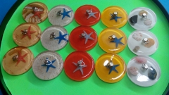 Tapones sanitarios en vivos colores