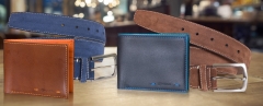 Billetera piel de alta calidad fabricada en espana diseno clasico y casual con diversos departament