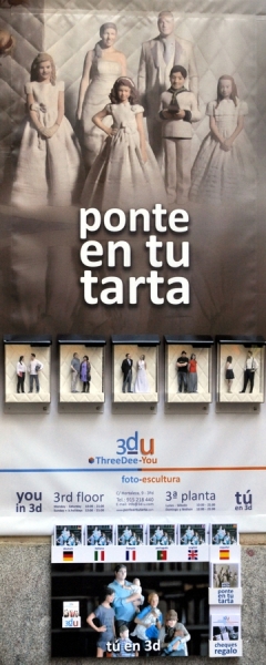 Figuras Ponte En Tu Tarta - Figuras de novios para tartas de boda - ThreeDee-You Foto-Escultura 3d-u