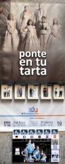 Figuras ponte en tu tarta - figuras de novios para tartas de boda - threedee-you foto-escultura 3d-u
