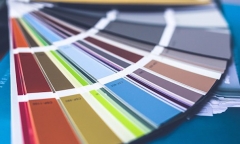 Colores para la aplicacion de  pintura