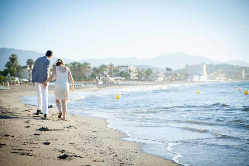 Bodas en las playas de Mijas Costa ( Málaga ) www.avantobodas.es