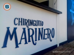Rotulo corporeo para decoracion de chiringuito en aguilas, murcia wwwscalaimagencom