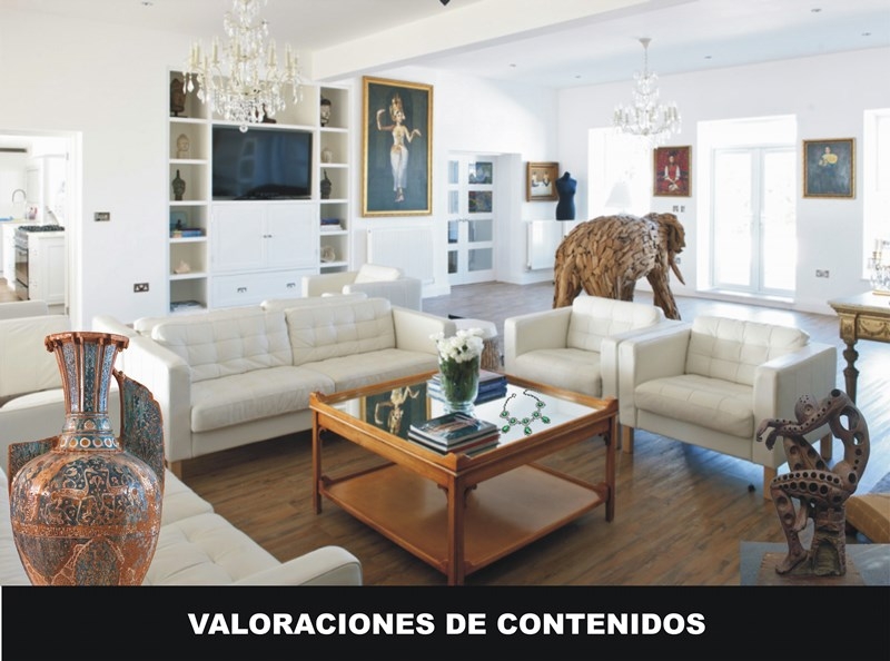 Valoracin de contenidos, inventarios, bienes muebles