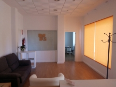 Sala de espera Centro de Fisioterapia Mercede Molano Cáceres