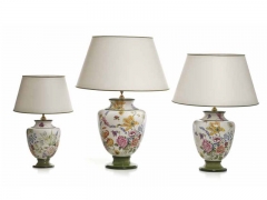 Lamparas de sobremesa de ceramica, o porcelana,  berlino ceramica san marco