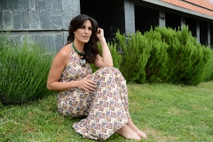 Vestido largo surkana - 4uatro estaciones- moda en pontevedra - veronica hidalgo