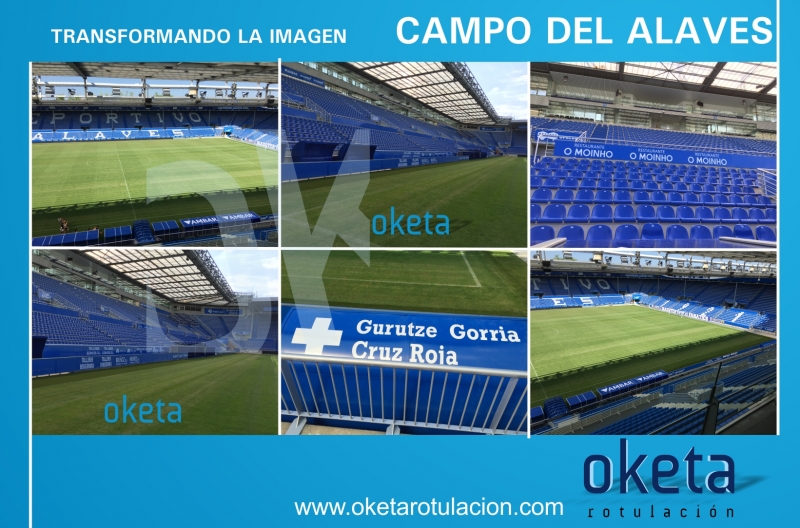 CAMBIO DE IMAGEN CAMPO MENDIZOROTZA DEPORTIVO ALAVES