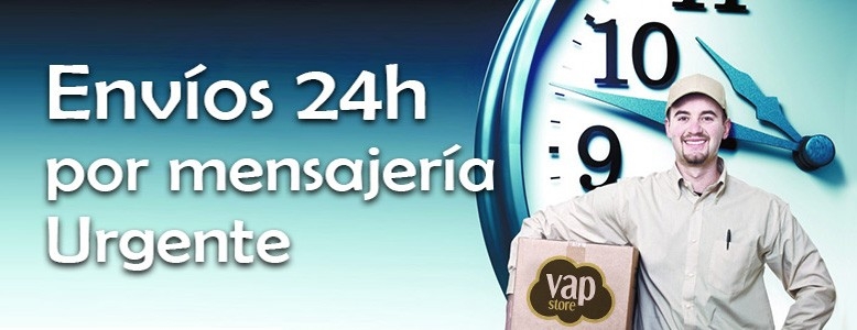 Distribuidor mayorista cigarrillos electrónicos: envíos 24 horas por mensajería urgente