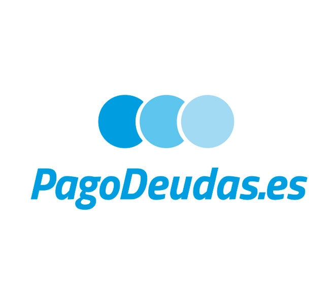 Diseo del logotipo de la asesora financiera Pagodeudas.es dedicada a la resolucin de deudas