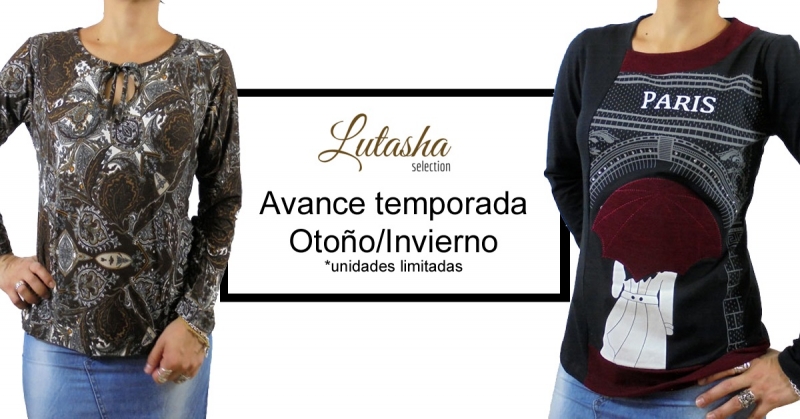 avance temporada camisetas lutasha